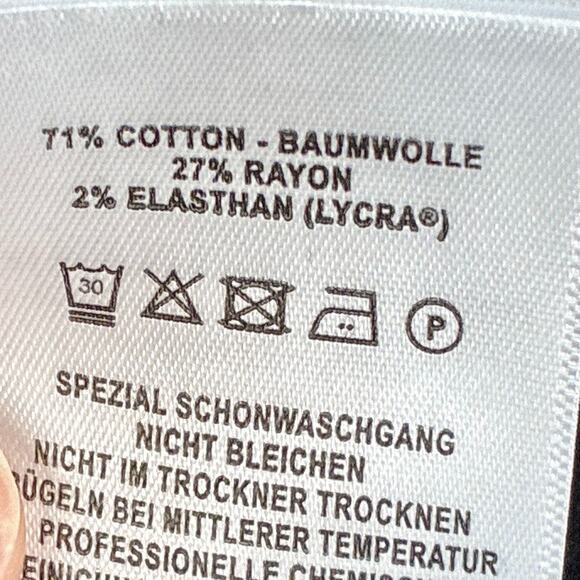 DL1961 Hepburn Wide Leg Pants Womens 30 Black Velvet Retro Goth Skater Preppy - Picture 11 of 11